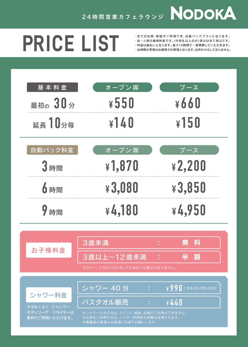 NODOKA-price